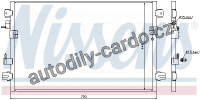 Chladič klimatizace NISSENS 94906
