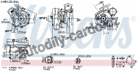 Turbodmychadlo NISSENS 93070