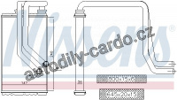 Výměník tepla NISSENS 72956