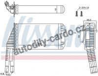 Výměník tepla NISSENS 72953