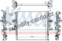 Chladič motoru NISSENS 61989