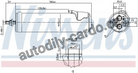 Vysoušeč klimatizace NISSENS 95565