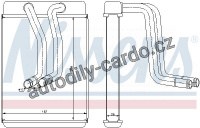 Výměník tepla NISSENS 77634