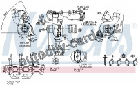 Turbodmychadlo NISSENS 93082