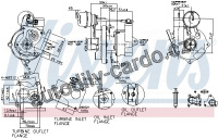 Turbodmychadlo NISSENS 93073