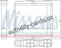 Výměník tepla NISSENS 73700