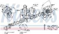 Turbodmychadlo NISSENS 93067