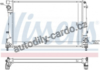 Chladič motoru NISSENS 617863