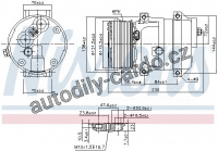 Kompresor klimatizace NISSENS 890050