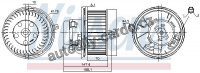 Vnitřní ventilátor NISSENS 87187