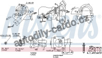 Turbodmychadlo NISSENS 93251