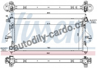 Chladič motoru NISSENS 617879