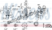 Turbodmychadlo NISSENS 93053