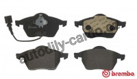 Sada brzdových destiček BREMBO P85045 - AUDI, SEAT, ŠKODA, VW