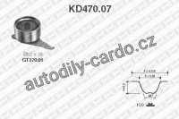 Sada rozvodového řemene SNR KD470.07