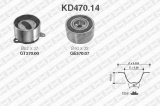 Sada rozvodového řemene SNR KD470.14