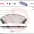 Sada brzdových destiček BREMBO P83145 - LEXUS, TOYOTA