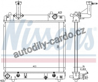 Chladič motoru NISSENS 641762