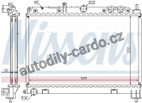 Chladič motoru NISSENS 64210A