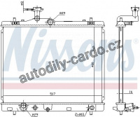 Chladič motoru NISSENS 64258