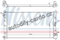 Chladič motoru NISSENS 64256