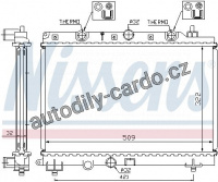 Chladič motoru NISSENS 64304A