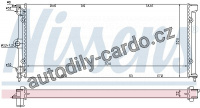 Chladič motoru NISSENS 651911