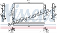 Chladič motoru NISSENS 66698