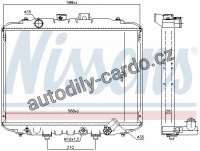 Chladič motoru NISSENS 67034