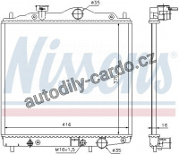 Chladič motoru NISSENS 67100