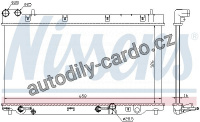 Chladič motoru NISSENS 68098