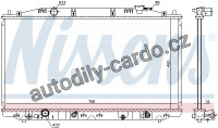 Chladič motoru NISSENS 68096