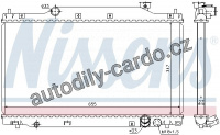 Chladič motoru NISSENS 68114