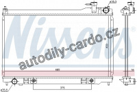 Chladič motoru NISSENS 681213