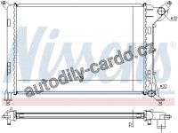 Chladič motoru NISSENS 69702A