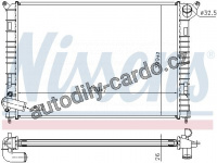 Chladič motoru NISSENS 69703A