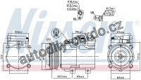 Kompresor klimatizace NISSENS 890018