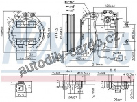 Kompresor klimatizace NISSENS 890017