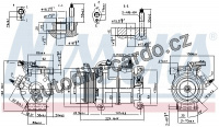 Kompresor klimatizace NISSENS 890169