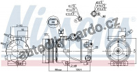 Kompresor klimatizace NISSENS 890239