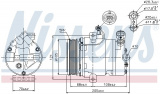 Kompresor klimatizace NISSENS 89024