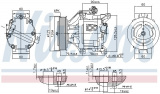 Kompresor klimatizace NISSENS 890323