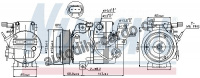 Kompresor klimatizace NISSENS 89304