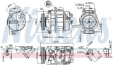 Kompresor klimatizace NISSENS 89359