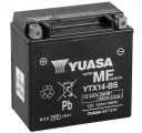 Motobaterie YUASA AGM YTX14-BS 12Ah 200A 12V L+ /150x87x145/