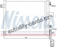 Chladič klimatizace NISSENS 940171