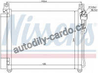 Chladič klimatizace NISSENS 940172