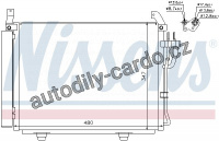 Chladič klimatizace NISSENS 940205