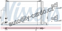 Chladič klimatizace NISSENS 940225
