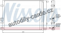 Chladič klimatizace NISSENS 940224